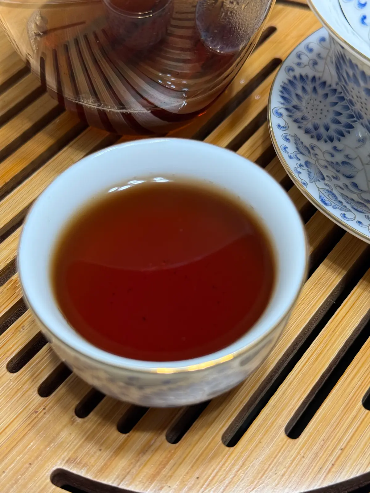 2018 Jingmai shou — later steep liquor